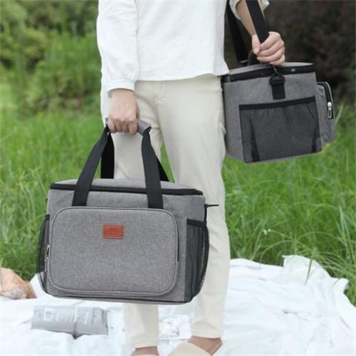 Custom Printed Portable Large Insulated Tote Bag Thermal Lunch Cooler Bag